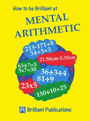 How to be Brilliant at Mental Arithmetic - ebook